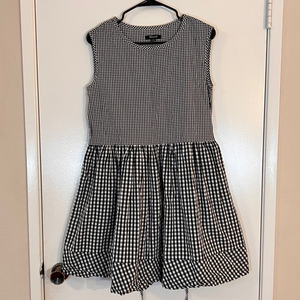 Madewell summer dress gingham xxs